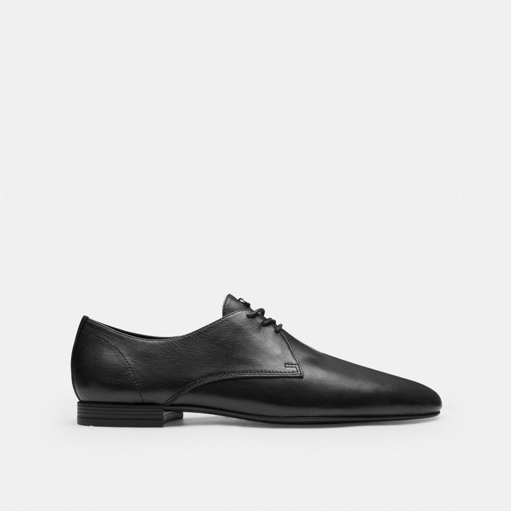 Women's Coach Soft Derby Black
