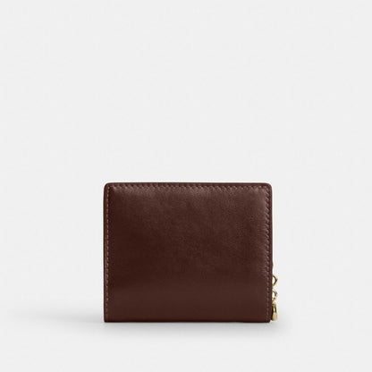 Coach Snap Wallet With Charm Gold/Maple