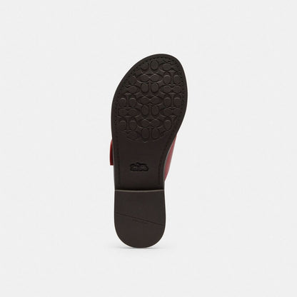 Women's Coach Crisscross Buckle Sandal Poppy