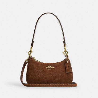 Coach Teri Mini Crossbody Bag Gold/Warm Brown