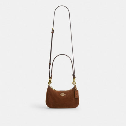 Coach Teri Mini Crossbody Bag Gold/Warm Brown