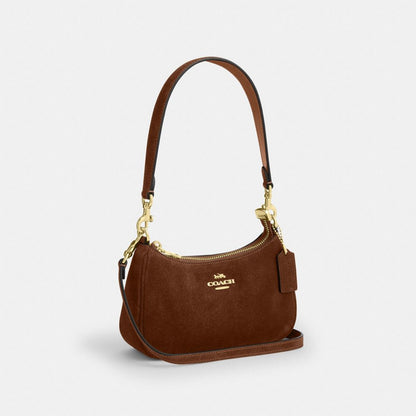 Coach Teri Mini Crossbody Bag Gold/Warm Brown
