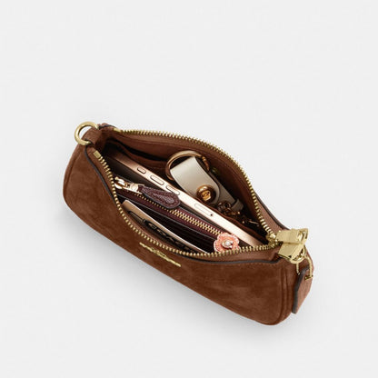 Coach Teri Mini Crossbody Bag Gold/Warm Brown