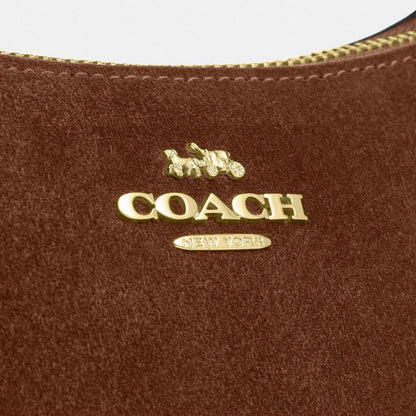 Coach Teri Mini Crossbody Bag Gold/Warm Brown