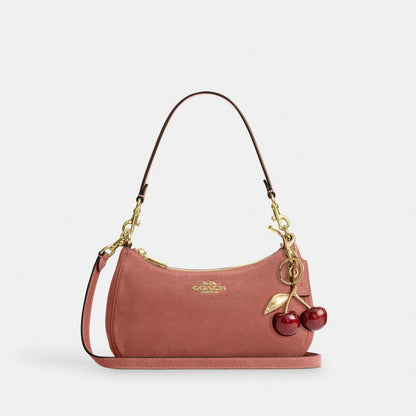 Coach Teri Shoulder Bag Gold/Blush Pink