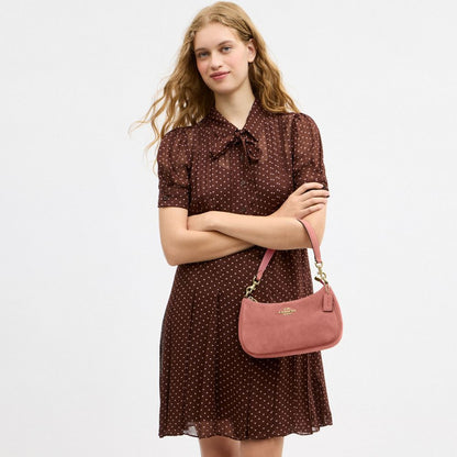 Coach Teri Shoulder Bag Gold/Blush Pink
