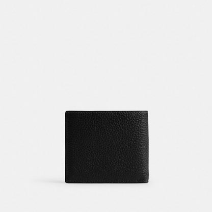 Coach ID Billfold Wallet Black