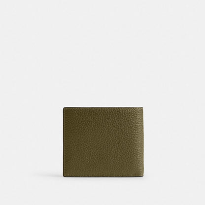 Coach ID Billfold Wallet Olive