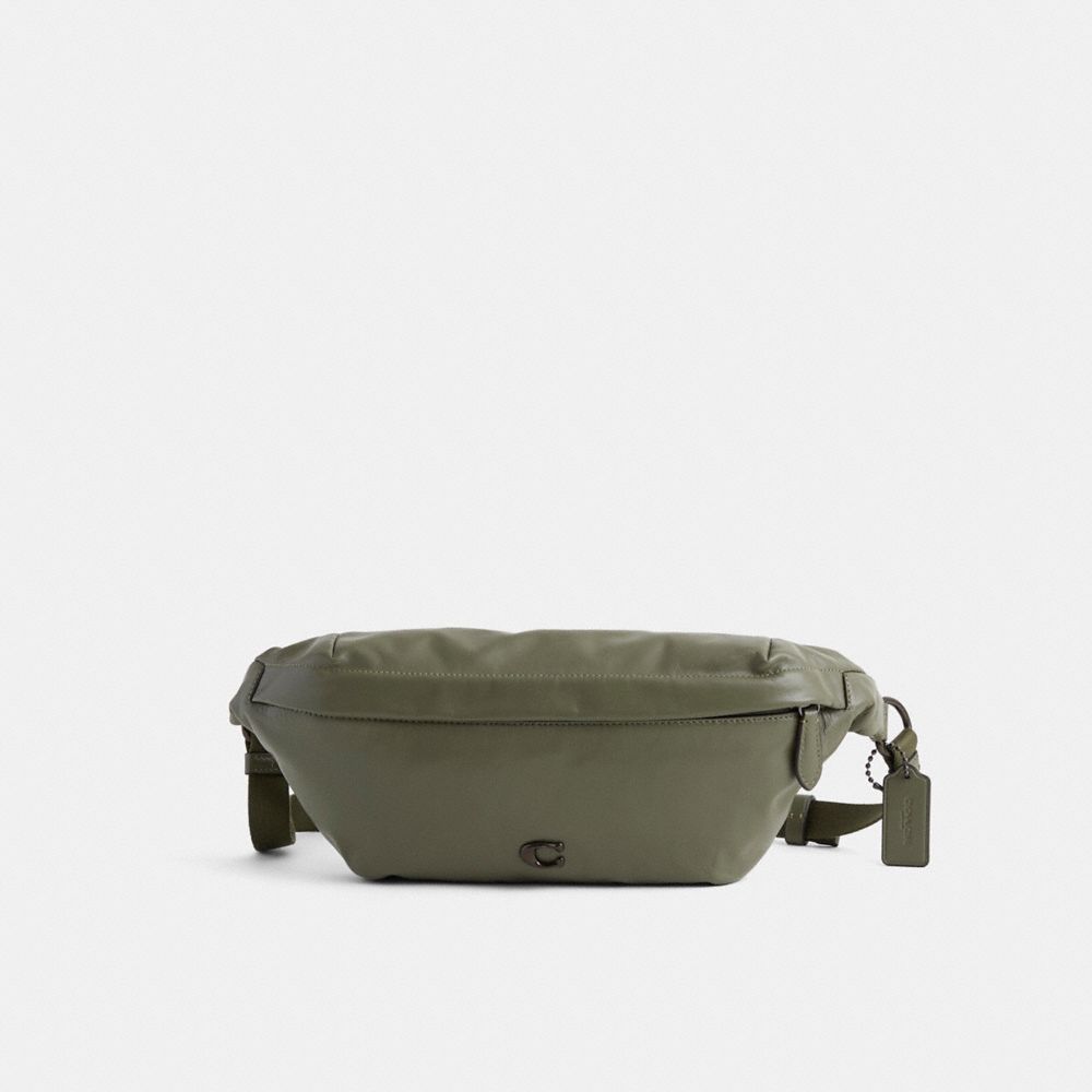 Coach Restored Hall Belt Bag Army Green