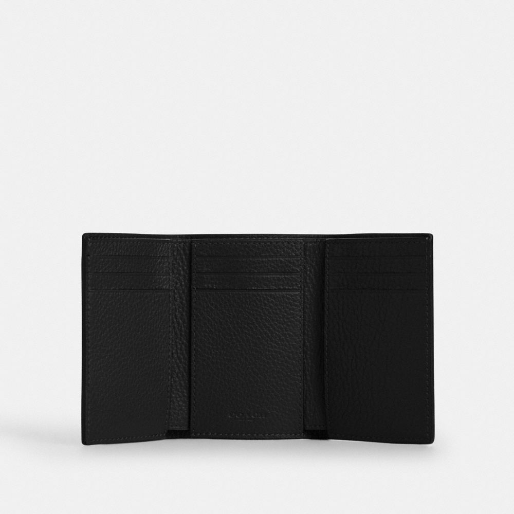 Coach Trifold Wallet Black