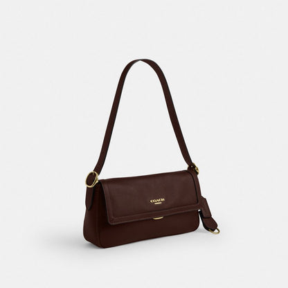 Coach Etta Small Flap Shoulder Bag Gold/Maple