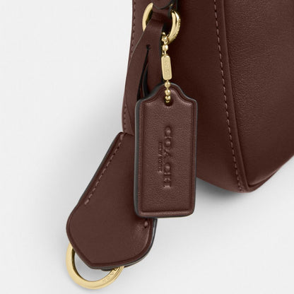 Coach Etta Small Flap Shoulder Bag Gold/Maple