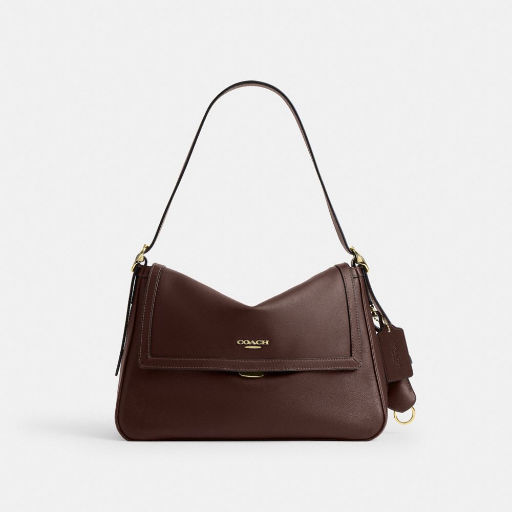 Coach Etta Flap Bag Gold/Maple
