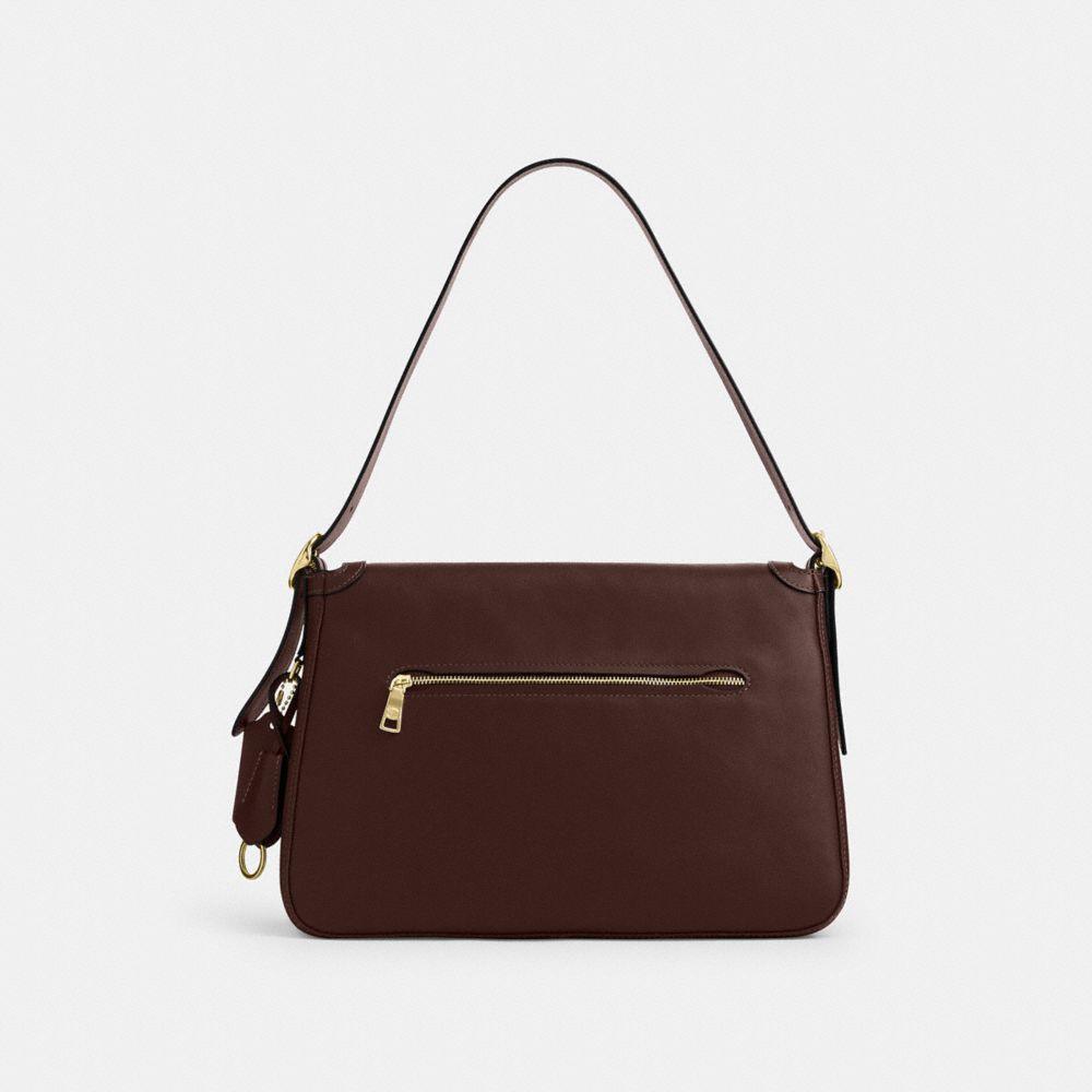 Coach Etta Flap Bag Gold/Maple