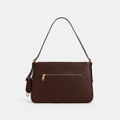 Coach Etta Flap Bag Gold/Maple