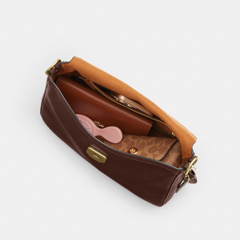 Coach Etta Flap Bag Gold/Maple