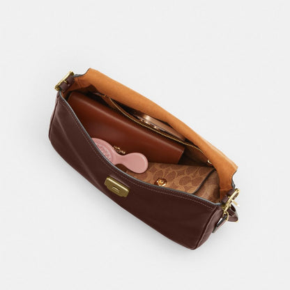 Coach Etta Flap Bag Gold/Maple