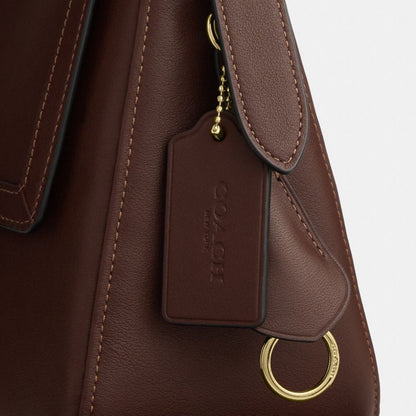 Coach Etta Flap Bag Gold/Maple
