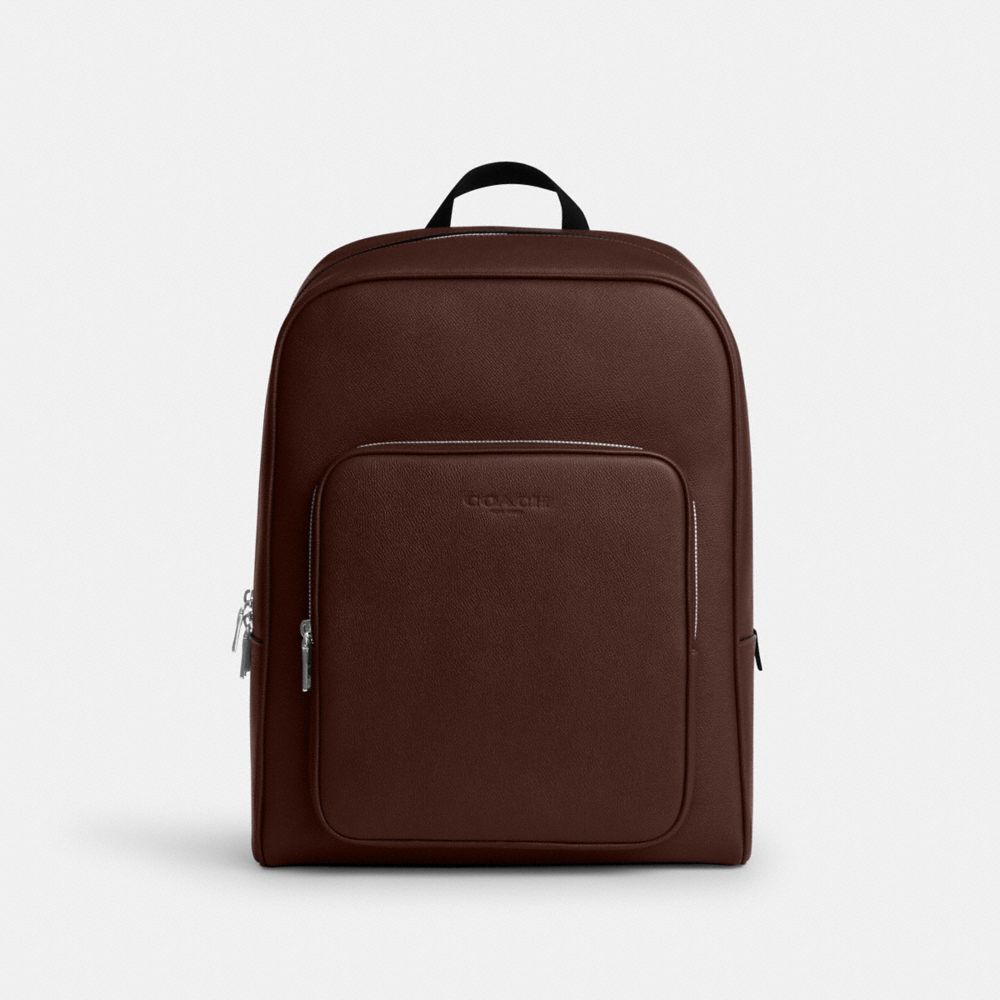 Coach Aiden Backpack Silver/Maple