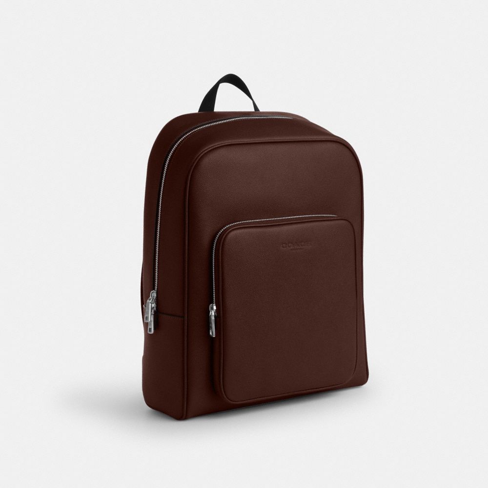 Coach Aiden Backpack Silver/Maple