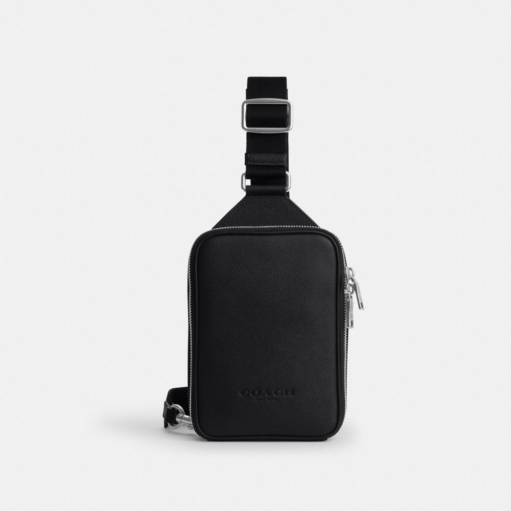 Coach Ray Pack Silver Black