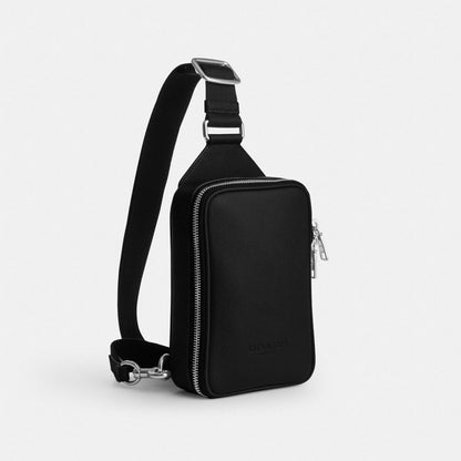 Coach Ray Pack Silver Black