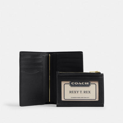 Coach 2-In-1 Wallet Gold/Black
