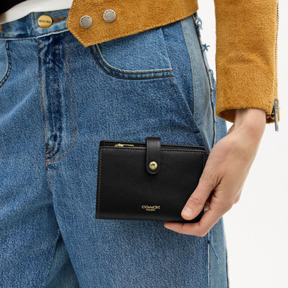 Coach 2-In-1 Wallet Gold/Black