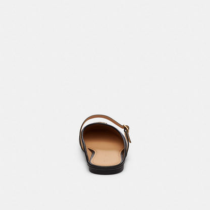 Women's Coach Ballet Mule Black