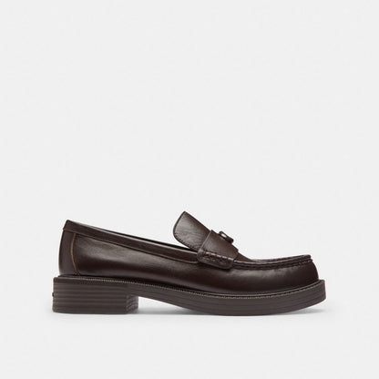 Women's Coach Astor Loafer Chocolate Brown