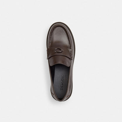 Women's Coach Astor Loafer Chocolate Brown