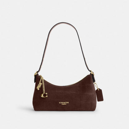 Coach Emeilia Shoulder Bag Gold/Maple