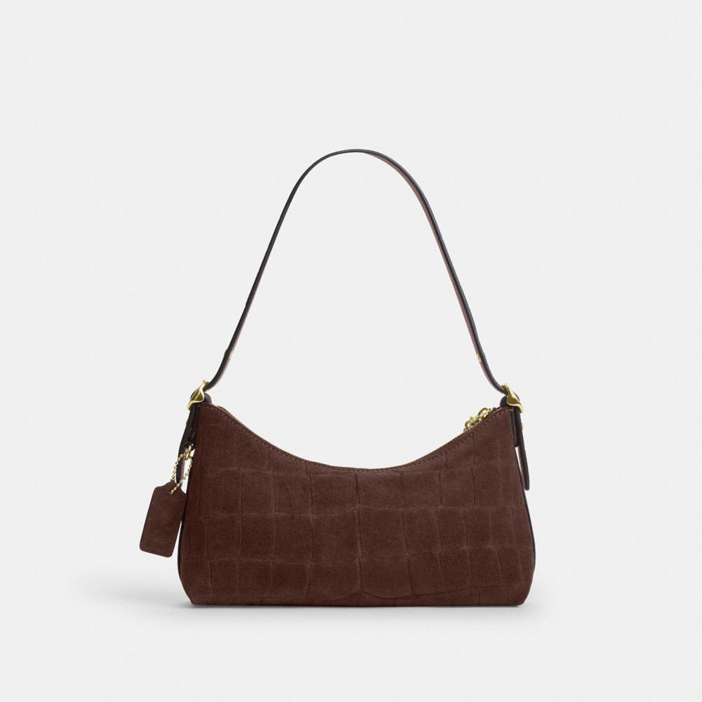 Coach Emeilia Shoulder Bag Gold/Maple