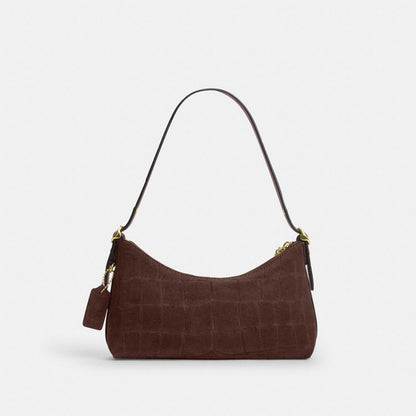 Coach Emeilia Shoulder Bag Gold/Maple