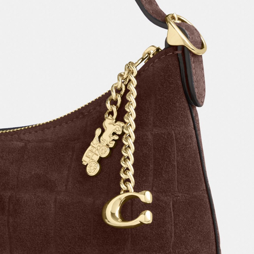 Coach Emeilia Shoulder Bag Gold/Maple