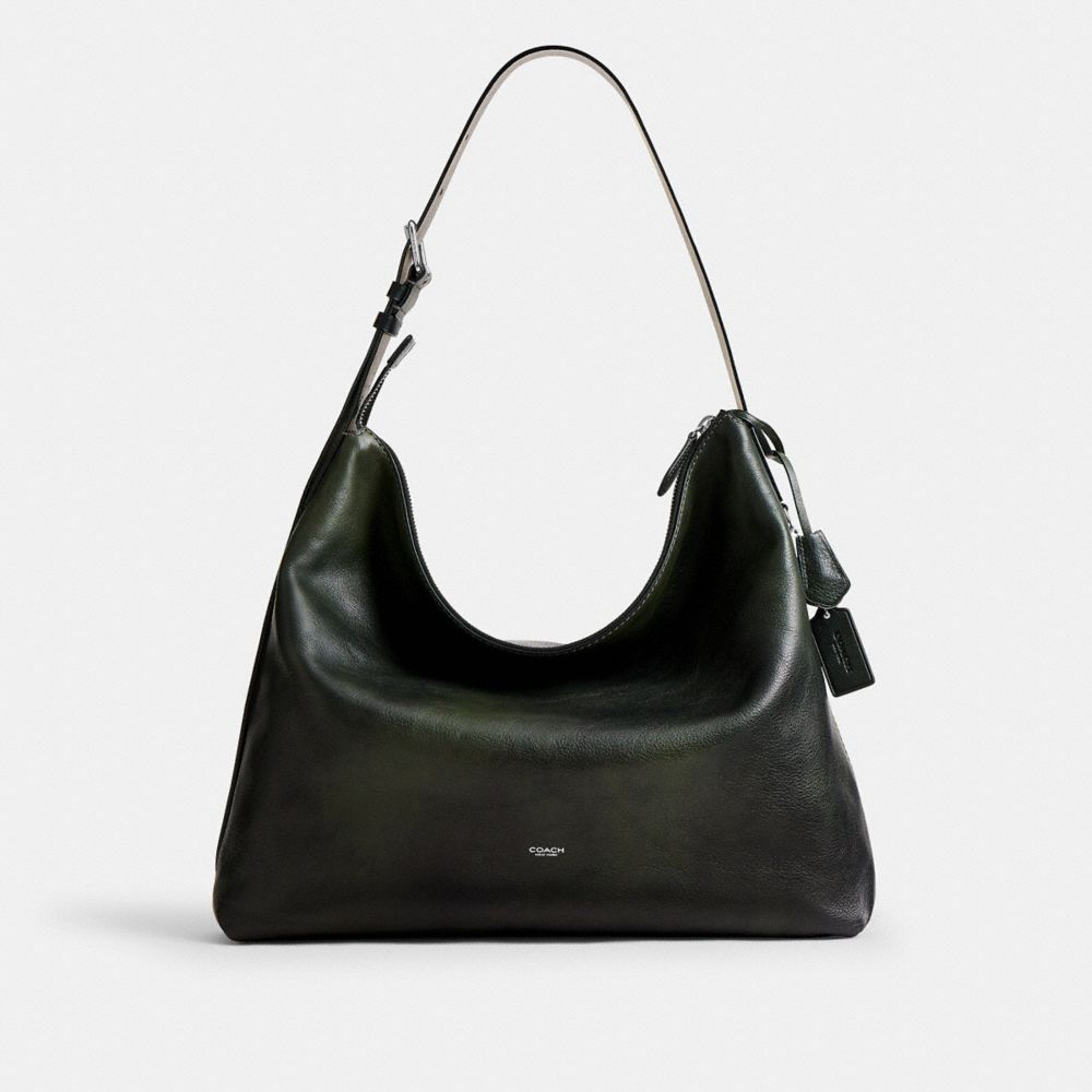 Coach Mott Messenger Bag Navy/Green