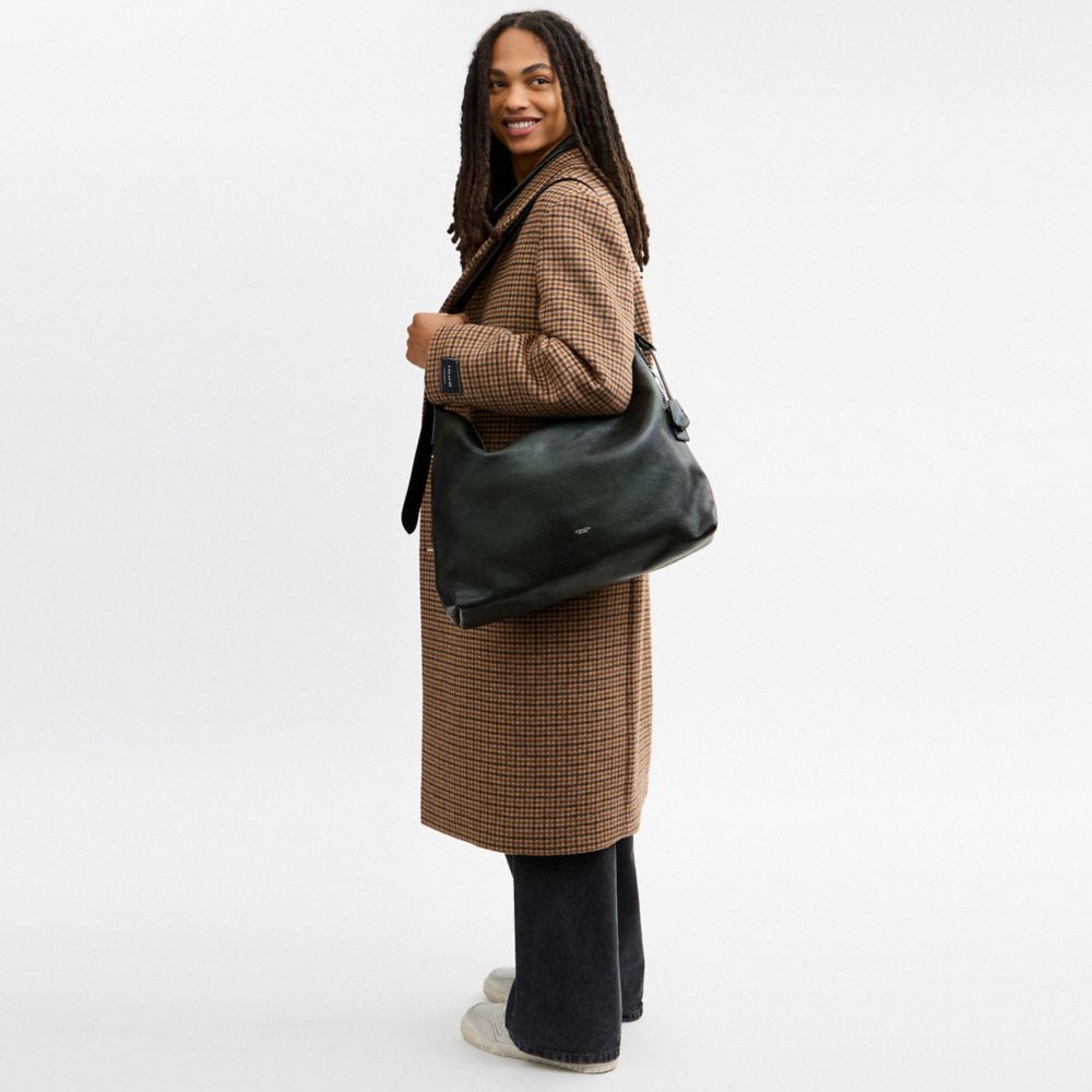 Coach Mott Messenger Bag Navy/Green