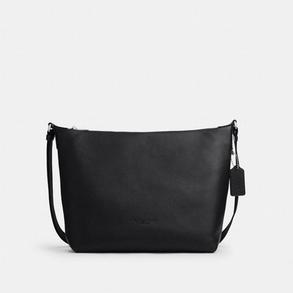 Coach Finn Hobo Bag 32 Silver/Black