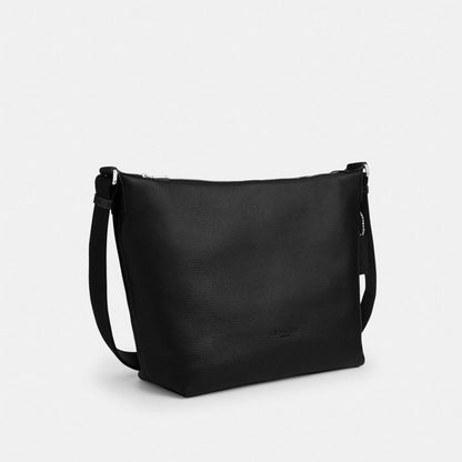 Coach Finn Hobo Bag 32 Silver/Black
