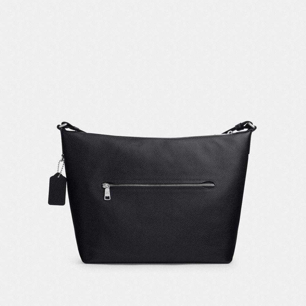Coach Finn Hobo Bag 32 Silver/Black