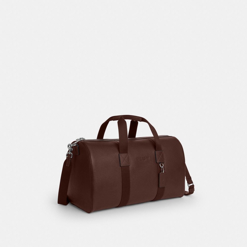 Coach Explorer Duffle Bag 50 Silver/Maple