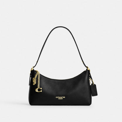 Coach Emeilia Shoulder Bag Gold/Black