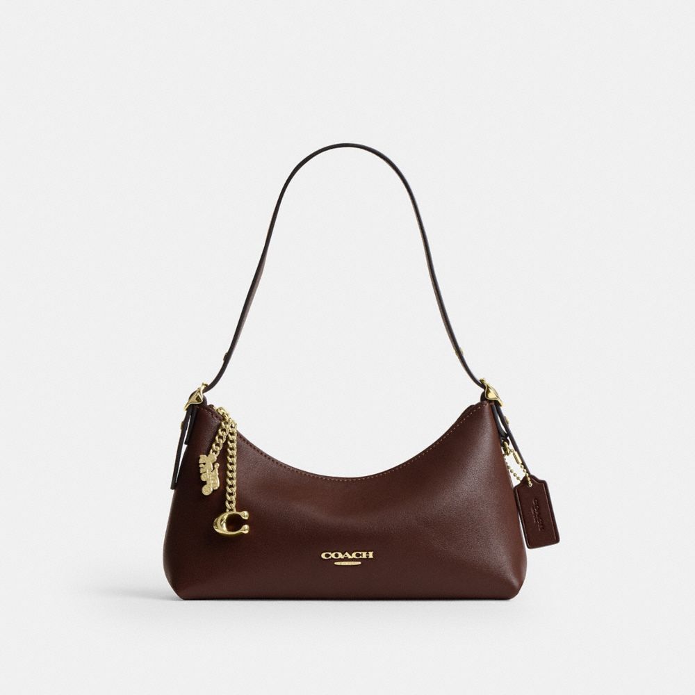 Coach Emeilia Shoulder Bag Gold/Maple