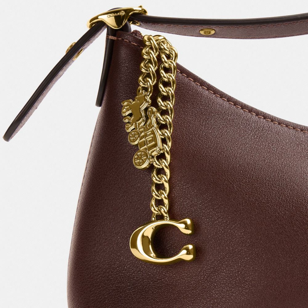 Coach Emeilia Shoulder Bag Gold/Maple