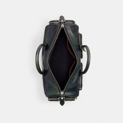 Coach Compass Bag 35 With Pockets Navy/Green