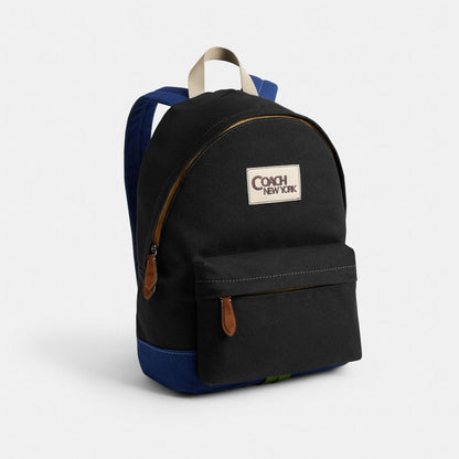Coach Tyler Backpack Silver Black Multi