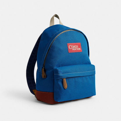 Coach Tyler Backpack Silver/Blue Multi
