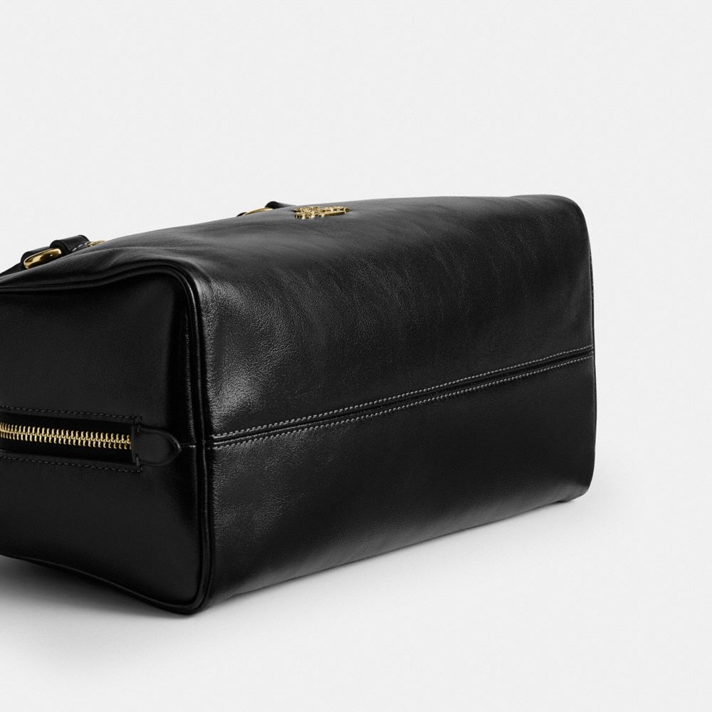 Coach Sydney Shoulder Bag Gold/Black