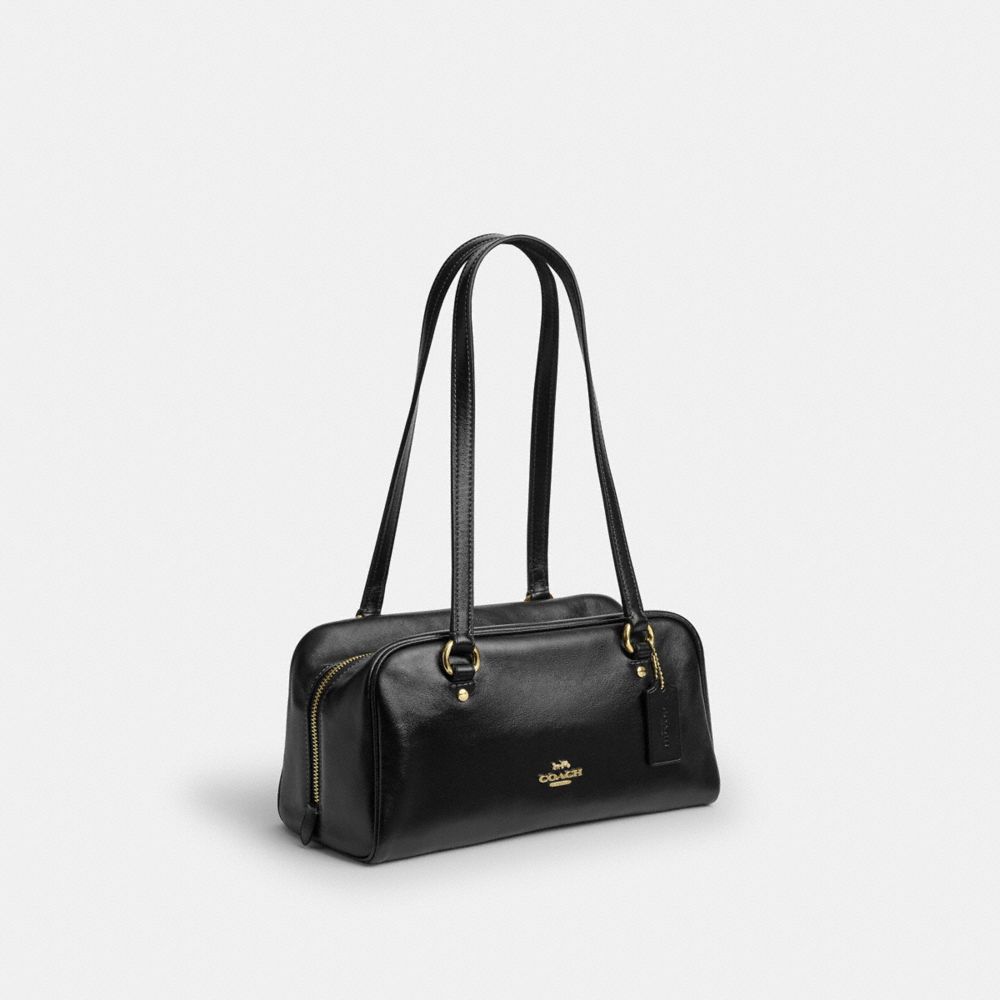 Coach Sydney Shoulder Bag Gold/Black
