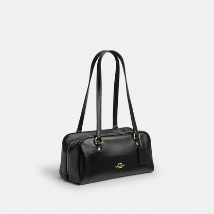 Coach Sydney Shoulder Bag Gold/Black